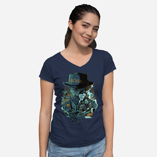 Master Cook-womens v-neck tee-Conjura Geek