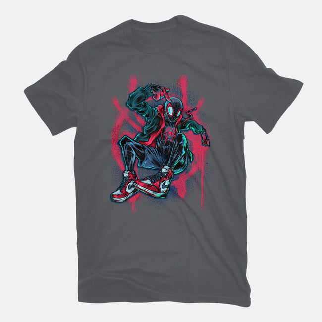 Morales-mens heavyweight tee-Conjura Geek