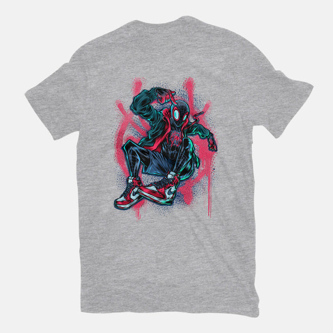 Morales-mens heavyweight tee-Conjura Geek