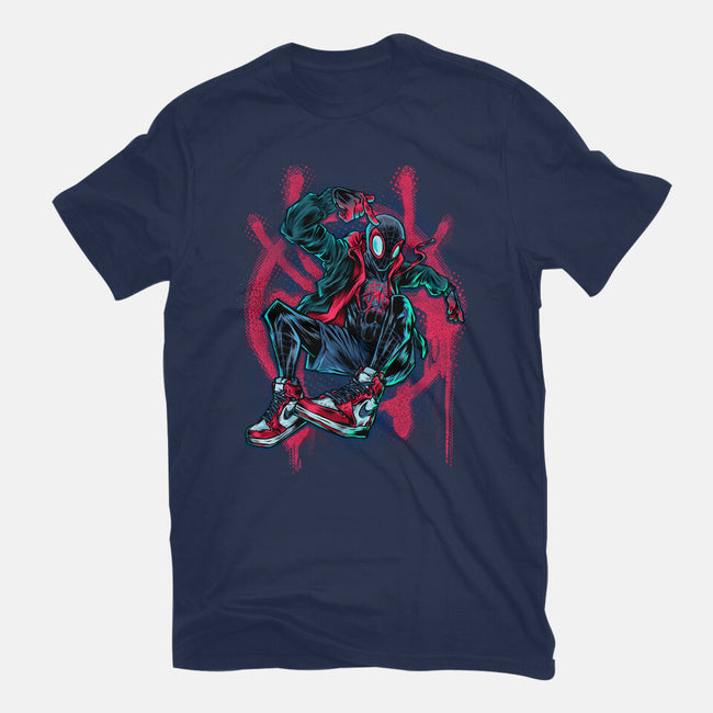 Morales-mens heavyweight tee-Conjura Geek