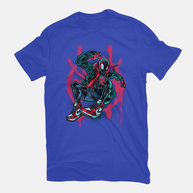 Morales-mens heavyweight tee-Conjura Geek