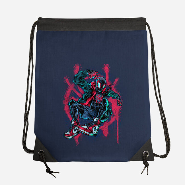 Morales-none drawstring bag-Conjura Geek