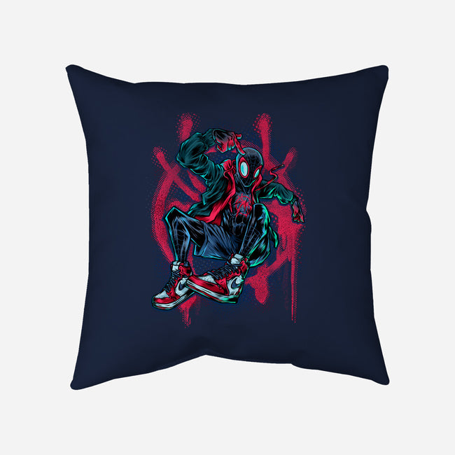 Morales-none removable cover w insert throw pillow-Conjura Geek