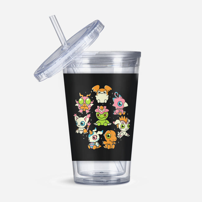 DigiFriends-none acrylic tumbler drinkware-Douglasstencil