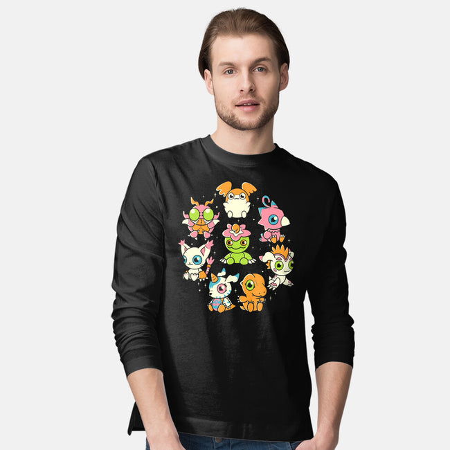 DigiFriends-mens long sleeved tee-Douglasstencil