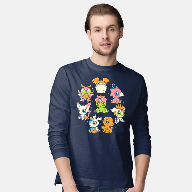 DigiFriends-mens long sleeved tee-Douglasstencil