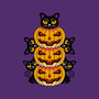 Cats And Pumpkins-none matte poster-Logozaste