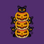Cats And Pumpkins-unisex crew neck sweatshirt-Logozaste