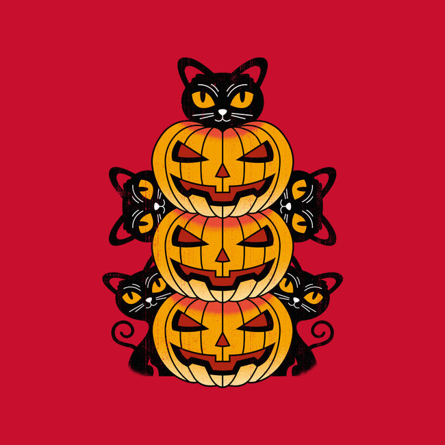 Cats And Pumpkins-unisex crew neck sweatshirt-Logozaste
