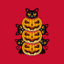 Cats And Pumpkins-unisex crew neck sweatshirt-Logozaste