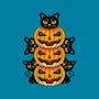 Cats And Pumpkins-none indoor rug-Logozaste