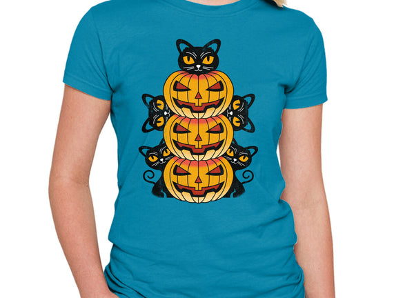 Cats And Pumpkins
