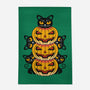 Cats And Pumpkins-none indoor rug-Logozaste