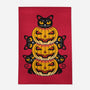 Cats And Pumpkins-none indoor rug-Logozaste