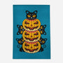 Cats And Pumpkins-none indoor rug-Logozaste