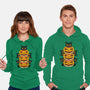 Cats And Pumpkins-unisex pullover sweatshirt-Logozaste