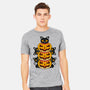 Cats And Pumpkins-mens heavyweight tee-Logozaste