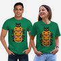 Cats And Pumpkins-unisex basic tee-Logozaste