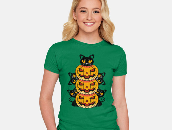 Cats And Pumpkins