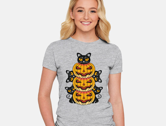 Cats And Pumpkins