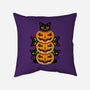 Cats And Pumpkins-none removable cover w insert throw pillow-Logozaste