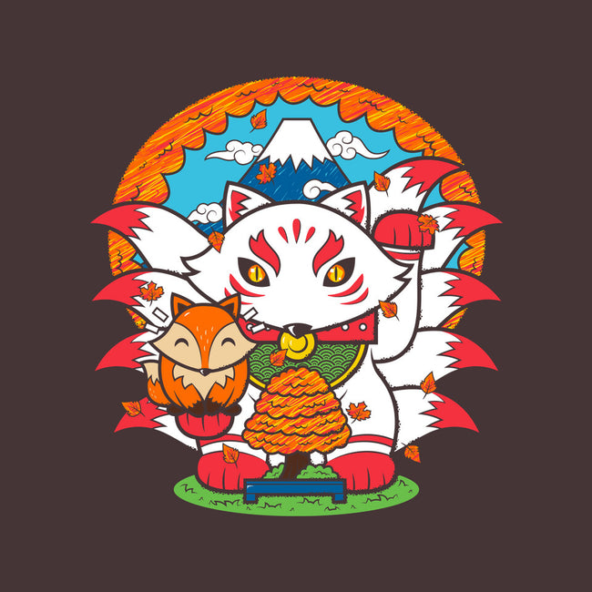 Fall Kitsune-none basic tote bag-krisren28