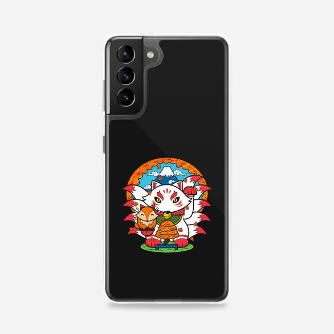 Fall Kitsune-samsung snap phone case-krisren28