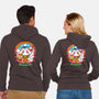 Fall Kitsune-unisex zip-up sweatshirt-krisren28