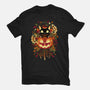 Autumn Tricks-womens basic tee-Snouleaf