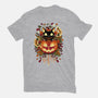 Autumn Tricks-womens fitted tee-Snouleaf