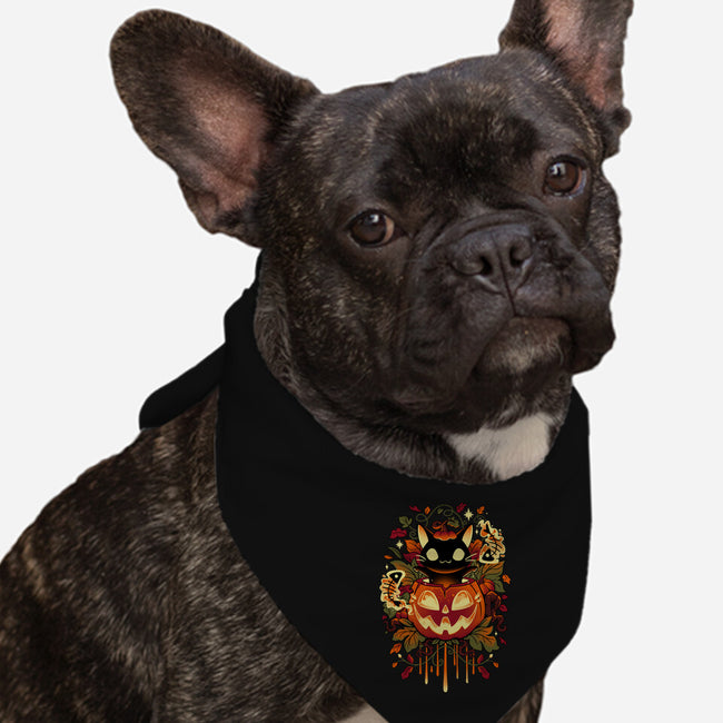 Autumn Tricks-dog bandana pet collar-Snouleaf