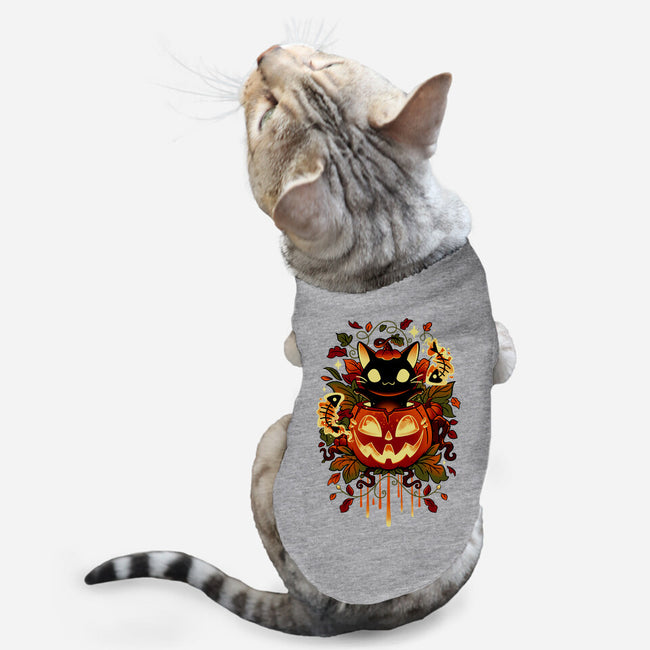 Autumn Tricks-cat basic pet tank-Snouleaf