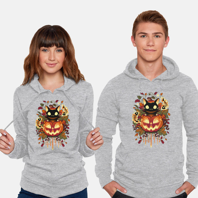 Autumn Tricks-unisex pullover sweatshirt-Snouleaf