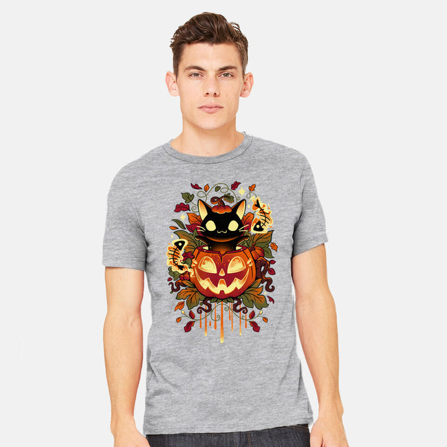 Autumn Tricks-mens heavyweight tee-Snouleaf