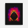 My Colorful Neighbor-none stretched canvas-erion_designs
