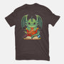 Cute Dragon Dice-womens basic tee-Vallina84