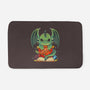 Cute Dragon Dice-none memory foam bath mat-Vallina84