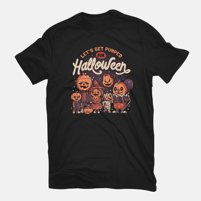 Pumped For Halloween-womens basic tee-eduely