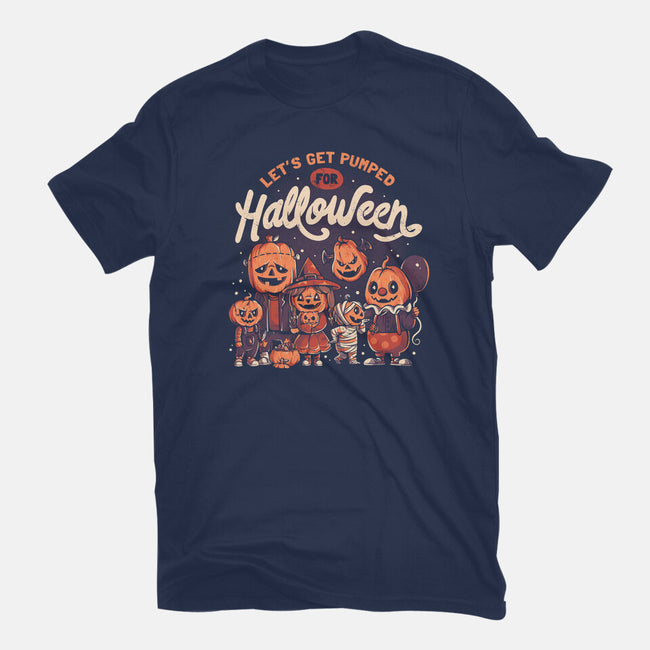 Pumped For Halloween-womens basic tee-eduely