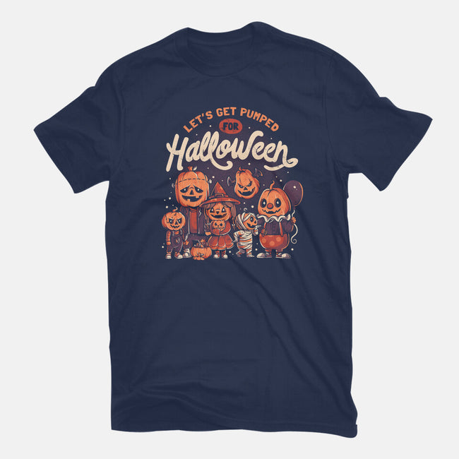 Pumped For Halloween-mens premium tee-eduely
