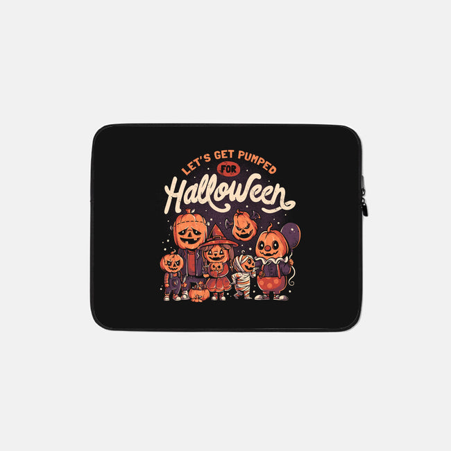 Pumped For Halloween-none zippered laptop sleeve-eduely
