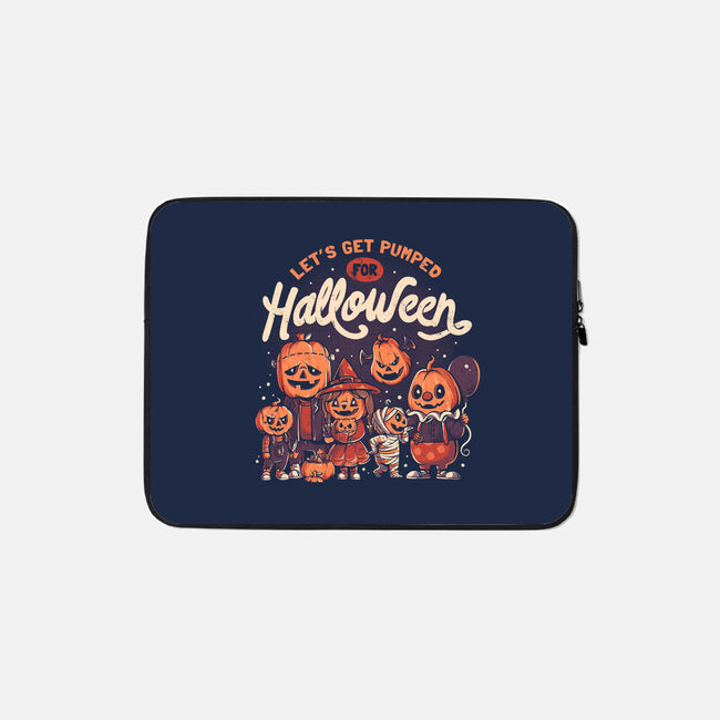 Pumped For Halloween-none zippered laptop sleeve-eduely