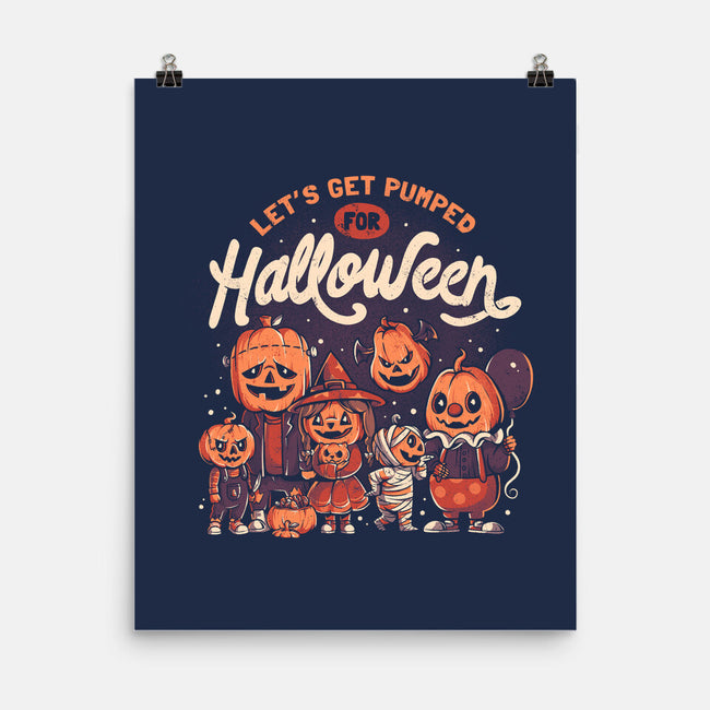 Pumped For Halloween-none matte poster-eduely
