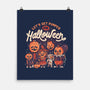 Pumped For Halloween-none matte poster-eduely