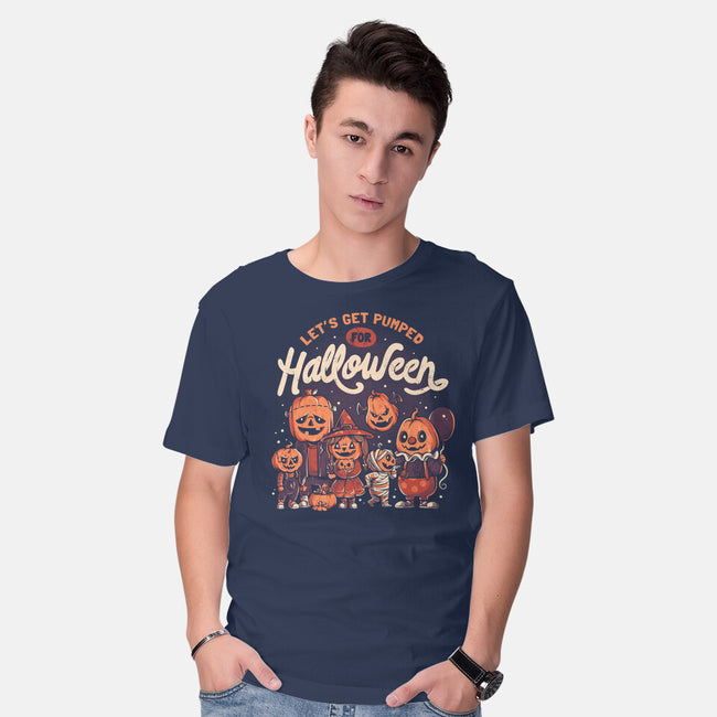 Pumped For Halloween-mens basic tee-eduely