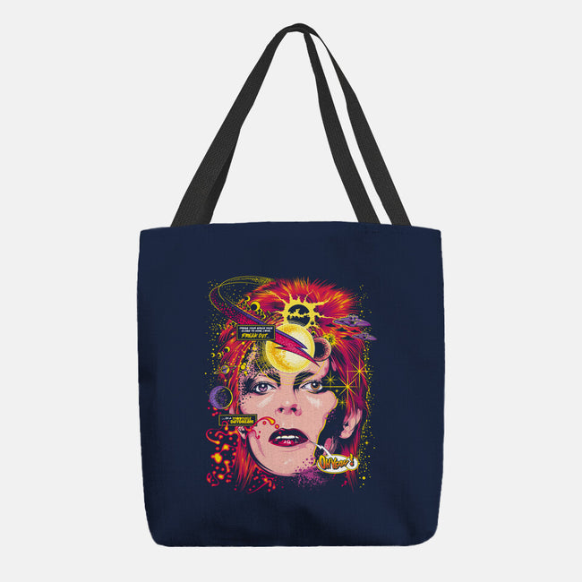 Space Face-none basic tote bag-CappO