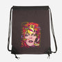 Space Face-none drawstring bag-CappO