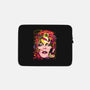 Space Face-none zippered laptop sleeve-CappO