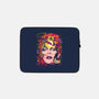 Space Face-none zippered laptop sleeve-CappO