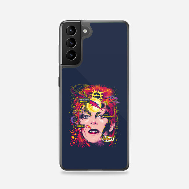 Space Face-samsung snap phone case-CappO